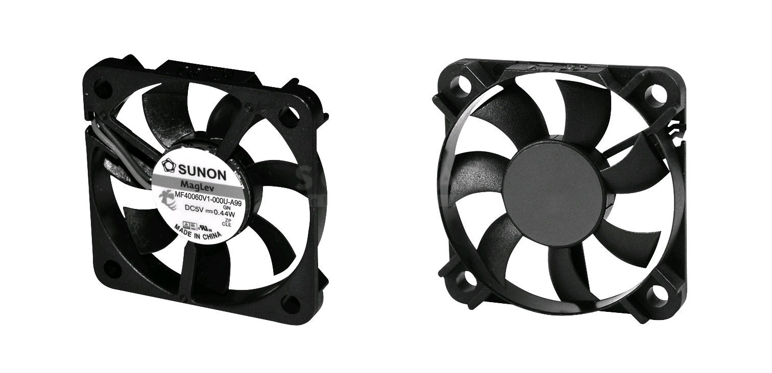 Fan Ventilateur 5V 0,44W 40x40x6mm 10,7m³/h 29,3dBA ; Sunon